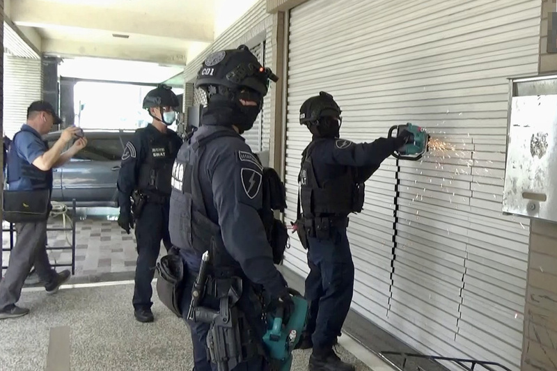 台南查獲弘仁會暴力詐欺集團 逮12人送辦