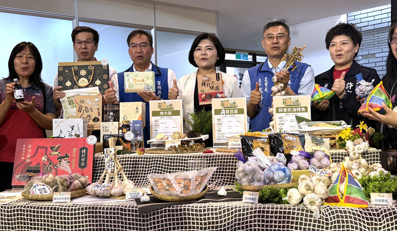 推銷雲林大蒜 張麗善：嗆辣堆疊出好滋味