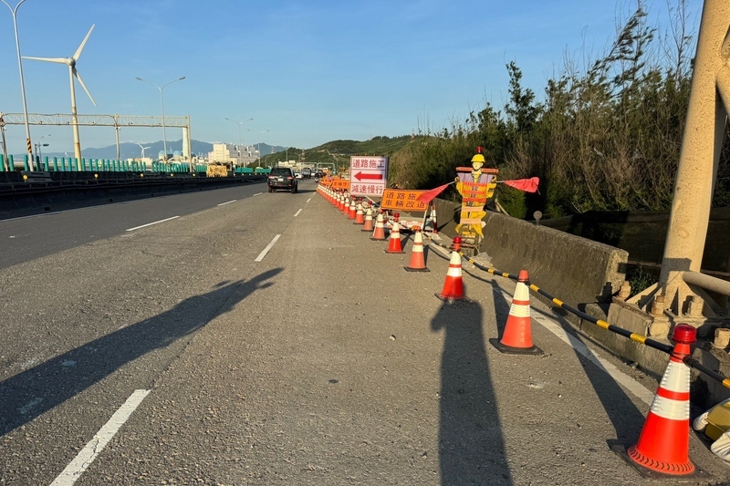 台15線北上蘆竹路段5/1起交管 施作排水工程