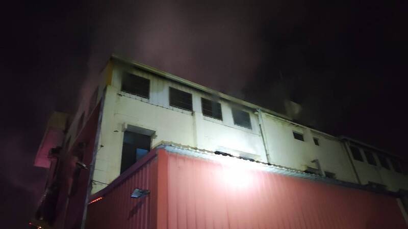 台中后里分駐所深夜火警 員警執勤不受影響