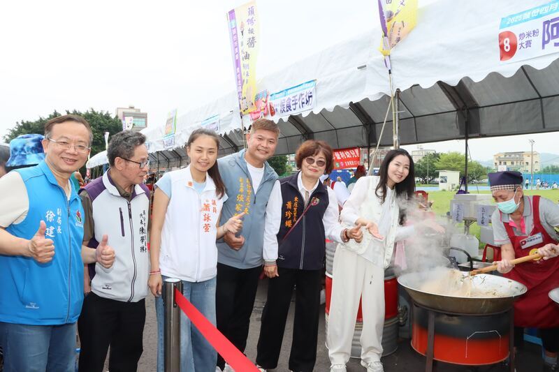 頭份四月八慶城藝 炒米粉大賽客庄飄香