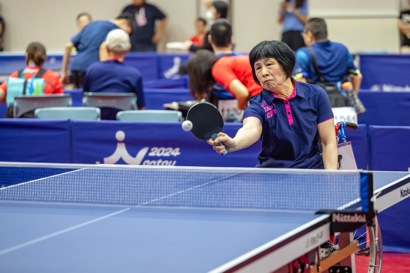 從廚房到球場 桌球阿嬤盧碧春挑戰雙北世壯運