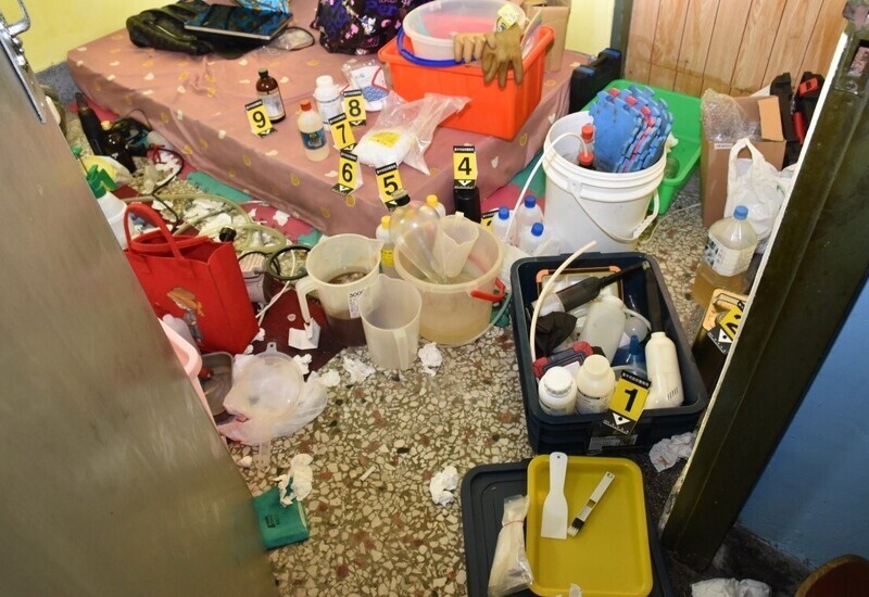 2萬顆感冒藥煉毒 台中苗栗毒品工廠還擁槍3人起訴