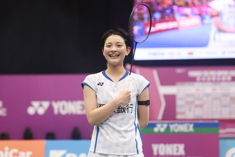 台北羽球賽女單可愛對決 宮崎友花首度參賽就摘金