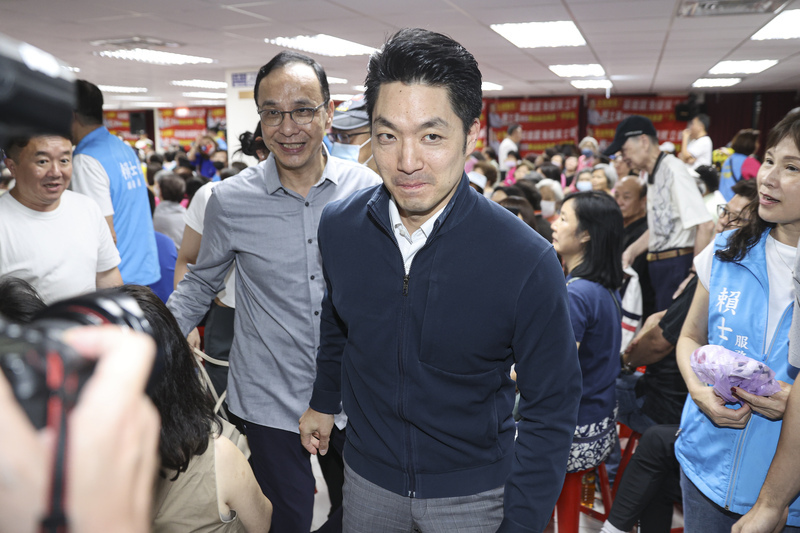 朱立倫蔣萬安同台挺賴士葆 籲投不同意罷免票