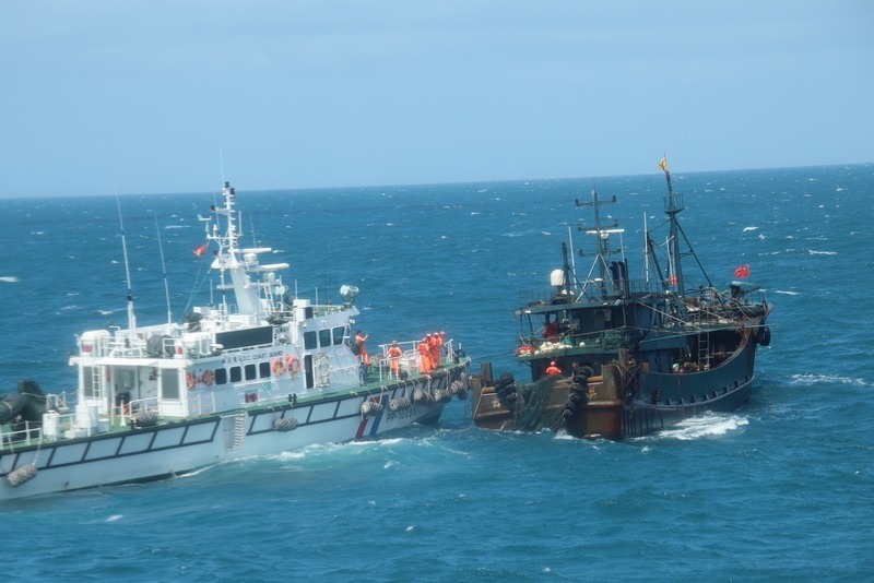 海巡署近3年驅離越界大陸漁船3693次 扣留64艘