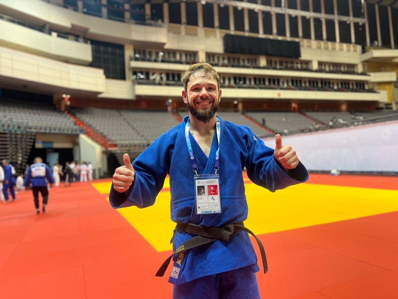 楊勇緯鼓勵拚世壯運 法國盧卡斯熱愛台灣想吃雞排