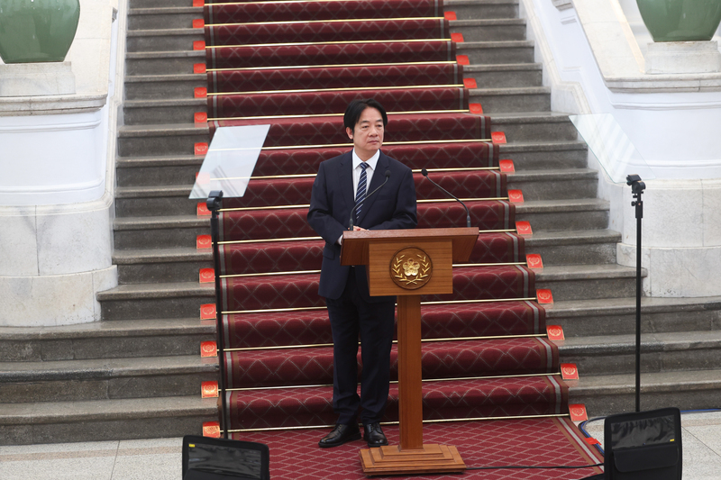 就職週年談話 賴總統先向三峽重大車禍罹難者致哀