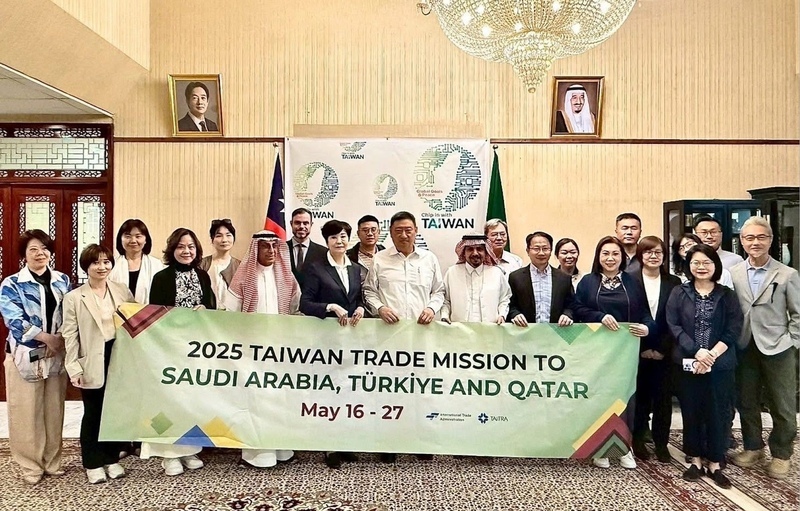 沙烏地商總首次接待台灣貿訪團 極重視台灣高科技