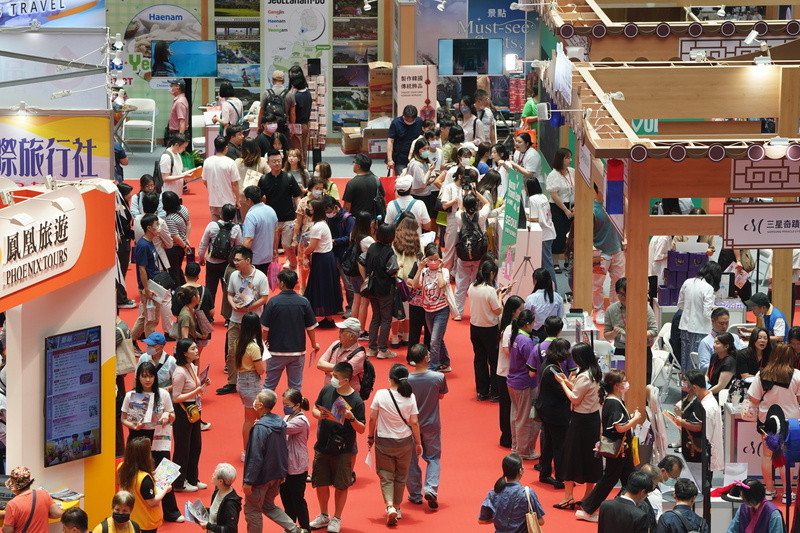 台北國際觀光博覽會買氣旺 日韓詢問度高