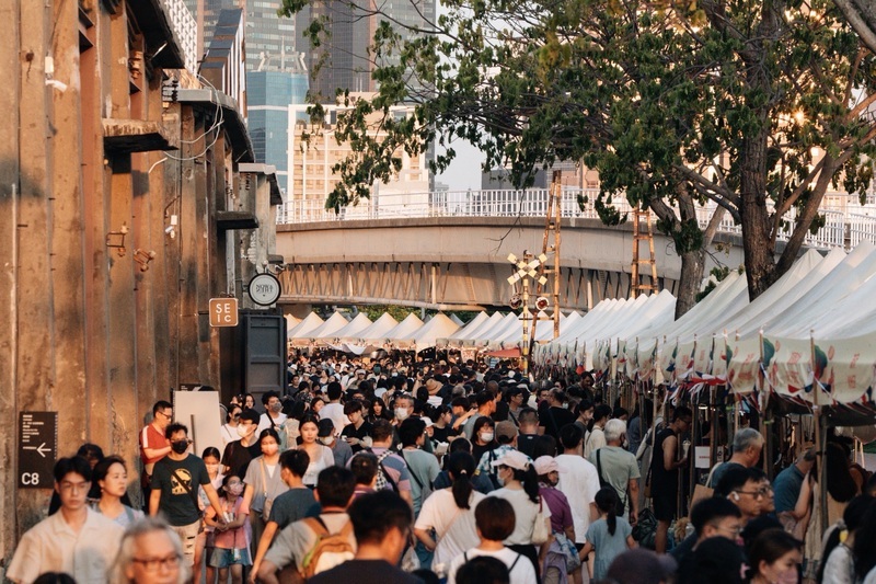 法國生活節在高雄人氣勝113年 2天湧入逾9萬人