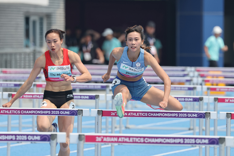 田徑亞錦賽 林翊凱、張博雅攜手「跨」進決賽