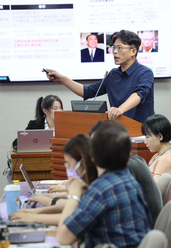 黃國昌：監院勿把犯罪經告發當遮羞布 別包庇自家人