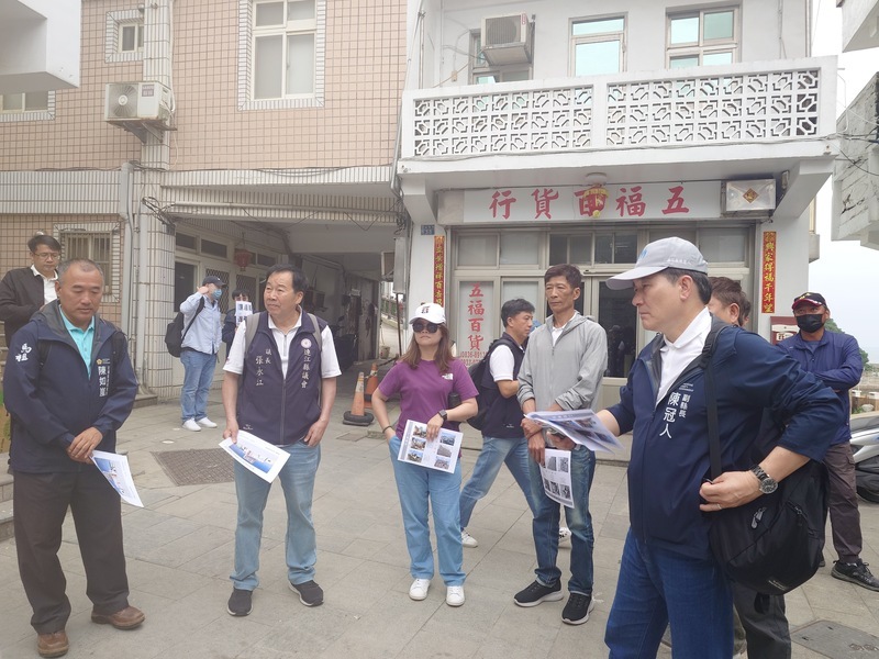 連江縣議會考察莒光鄉 關心社宅、火警災後重建