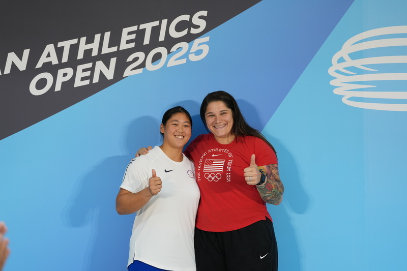 台灣田徑公開賽 江靜緣盼向世錦賽鉛球金牌學習