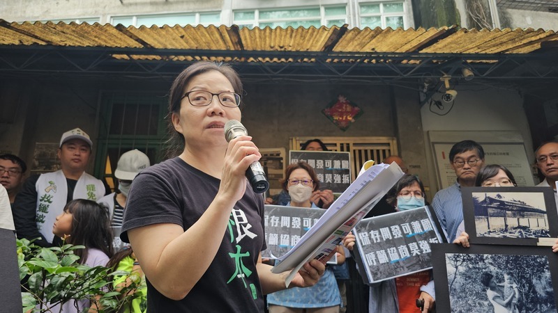 瑠公圳蔡金木宅拆除通知 文史社運團體盼保留