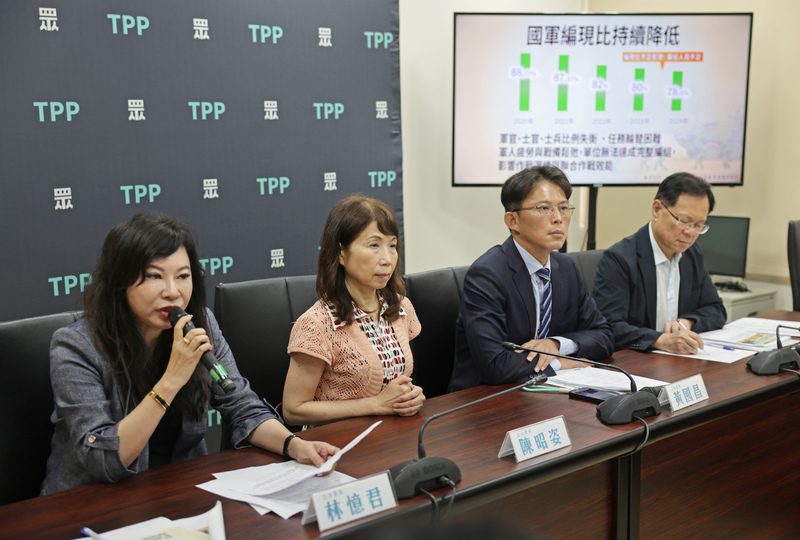 軍人加薪修法 民眾黨團主張基層士官兵每月加1萬