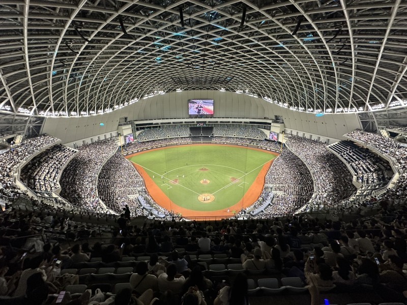 悍將台北大巨蛋4戰逾9.5萬人次入場 收入破8千萬元