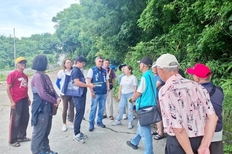 桃園市復興區路基鬆動 公所將以災害準備金修復