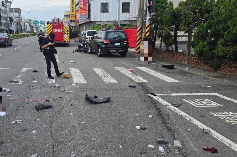 台南麻豆疑女兒騎機車載母出車禍 2人命危送醫