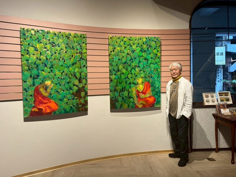 蔣勳「祇樹給孤獨園」書畫展 中央書局登場