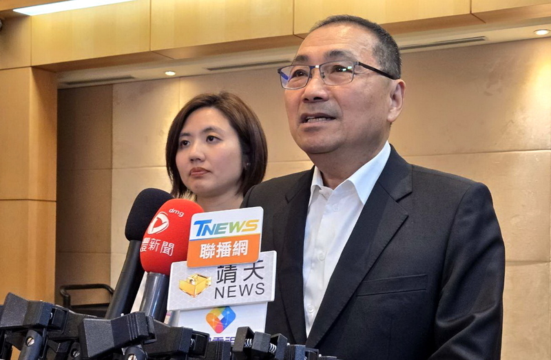 與朱立倫見面 侯友宜：團結讓立委續為新北加油