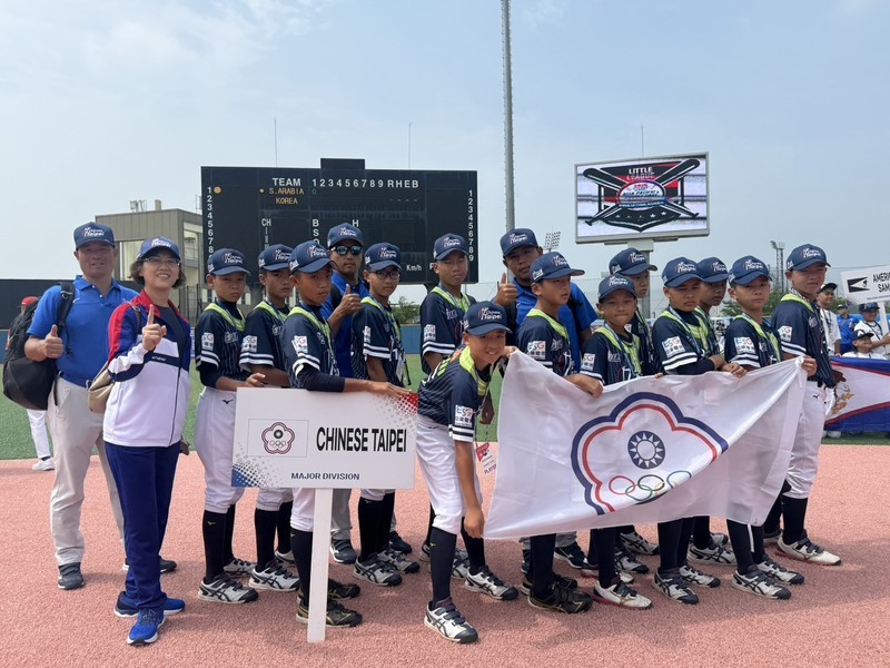 LLB亞太區少棒賽開打 北市東園投打發揮扣倒中國