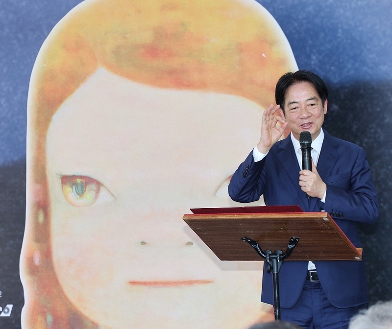 奈良美智巡展前進金瓜石 賴總統揪台日民眾欣賞