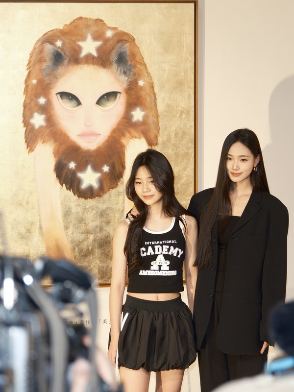 小S二女兒開畫展 作品藏一家人對大S的愛