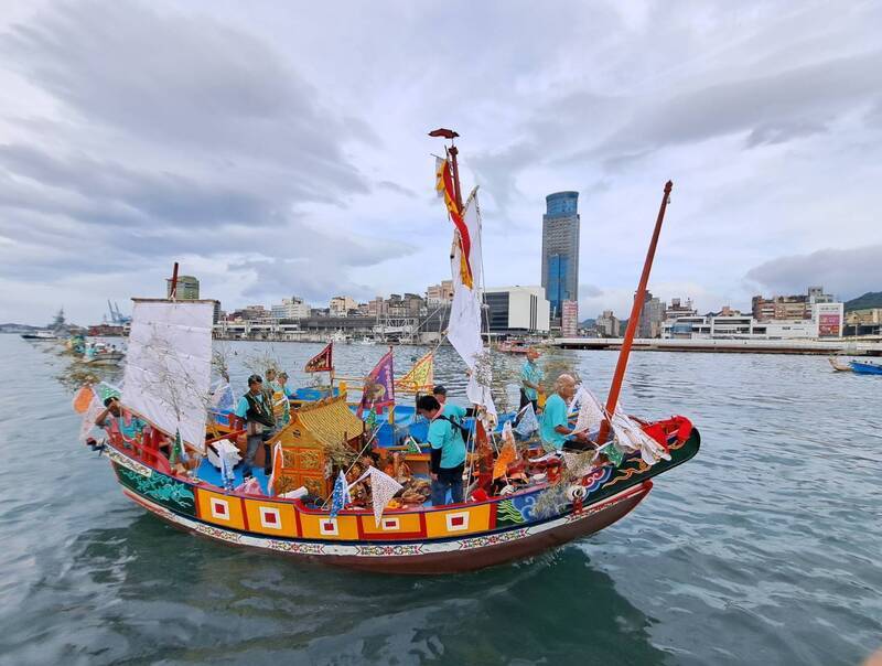 郵輪會王船 基隆和平島王爺海上遊江7/6登場