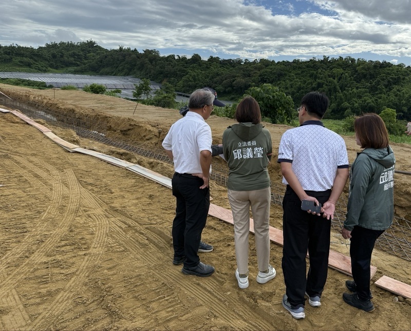 高雄大樹和山光電案場防汛 市府每日監看水保改善
