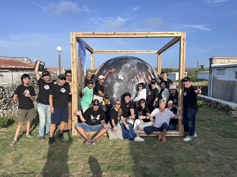 澎湖二崁響應大阪世博　立柱點燈讓世界看見台灣