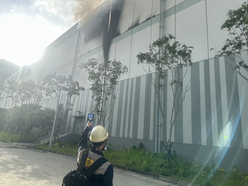 三元能源公司火警 高市府測得總懸浮微粒較高