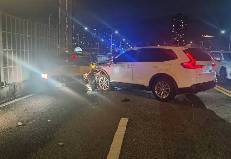 前SBL球員台北橋逆向撞計程車 酒駕遭警送辦
