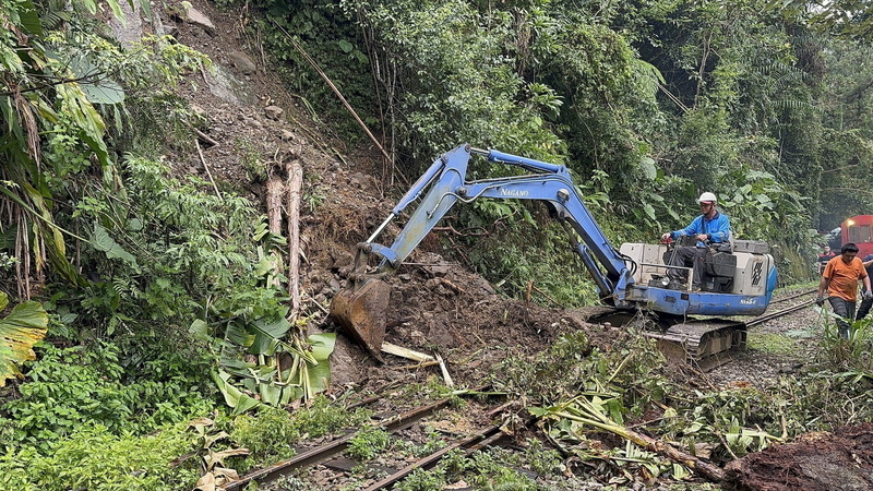 阿里山林鐵主線完成路線清理 7/15恢復營運