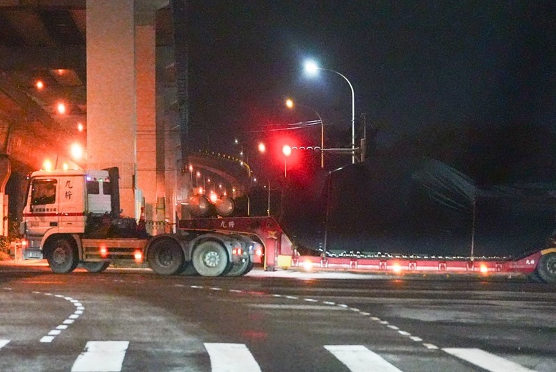 42輛M1A2T戰車抵台　凌晨轉運新竹裝訓部