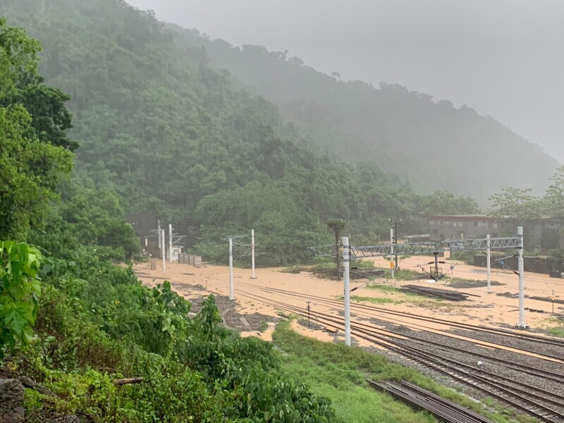 台東南迴7月雨量達1851.5毫米　破氣象站86年紀錄