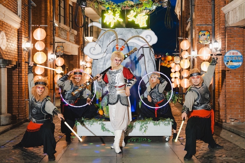 光影藝術、特技與市集 傳藝宜蘭園區推夜間活動