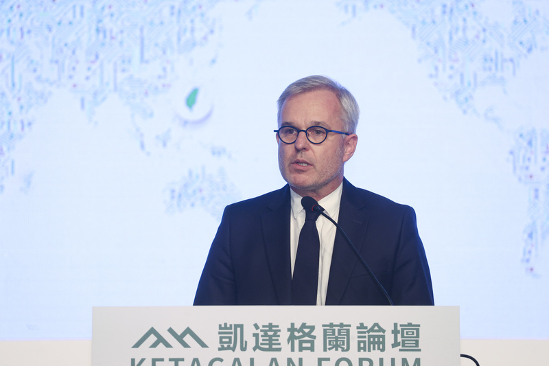 法前議長籲強化與台灣合作 打造和平與繁榮未來