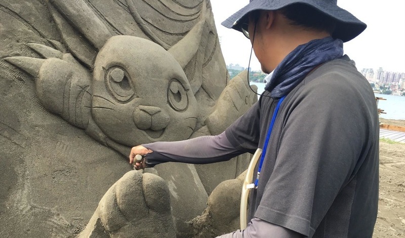 八里城市沙雕展8/16開幕　重現數碼寶貝世界