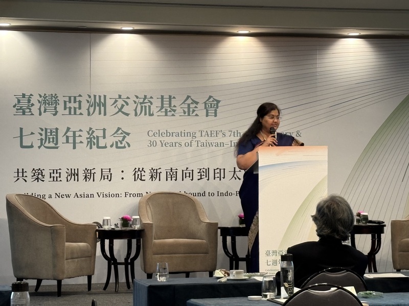 印度駐台副代表：台印不只是貿易夥伴　共同創新繁榮