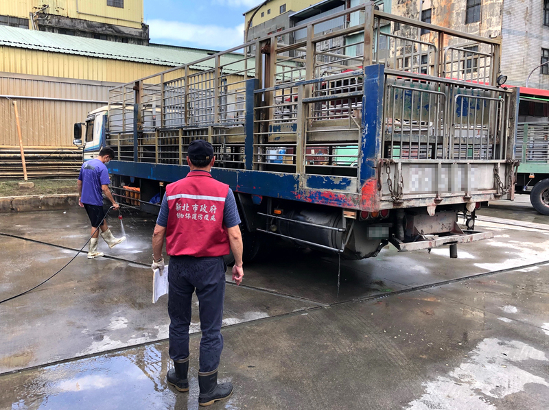 新北查核運豬車防疫 3輛未裝GPS各罰6000元