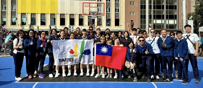 2025國際少年運動會 北市代表隊摘12金5銀7銅