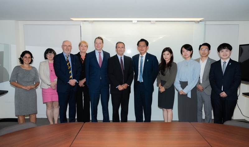 黃國昌會見美智庫訪團　重申支持強化國防實力