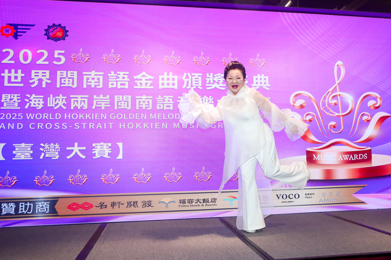 白冰冰挺閩南語金曲盛典 喊話台灣選手拿世界冠軍