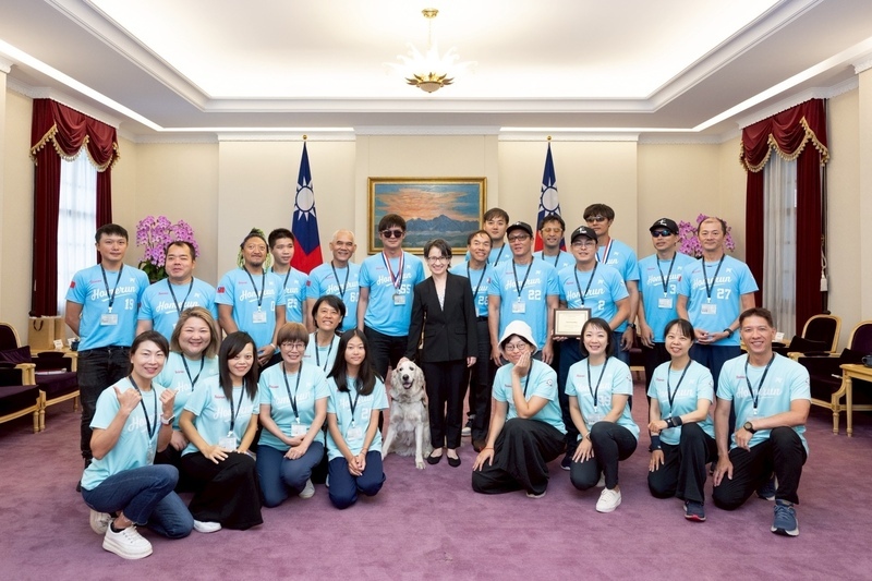 接見盲人棒球隊　蕭副總統：積極推動運動平權