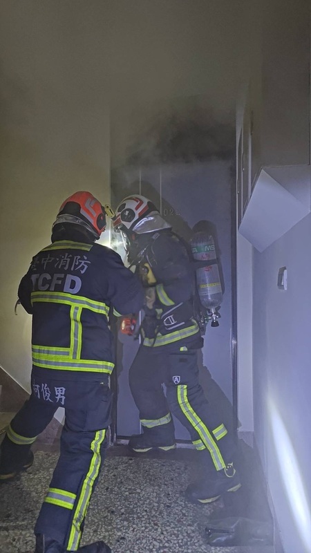 台中豐原出租套房情侶命喪火窟　警排除人為縱火