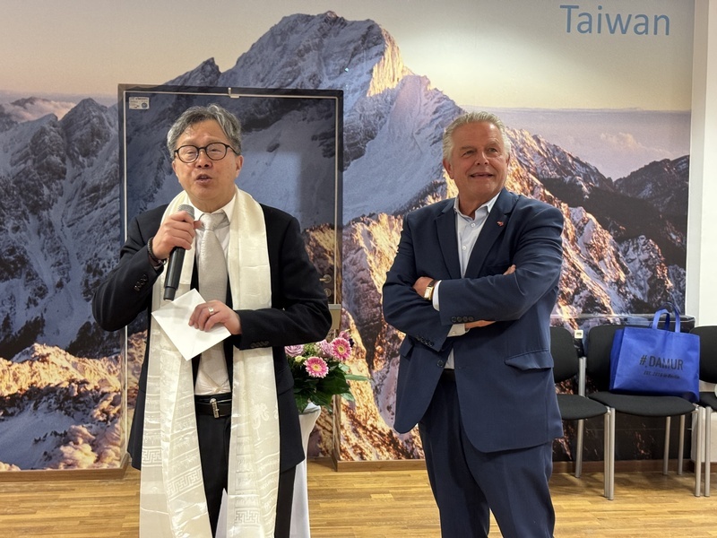 謝志偉轉戰歐盟 德國政界為友餞行承諾持續挺台