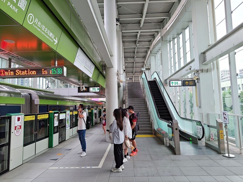 台中捷運車站三大改善 防強風豪雨潑灑站內