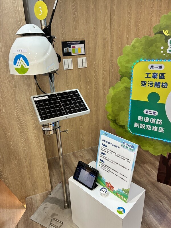校園空氣品質防護　22處工業區空污體檢年底完成
